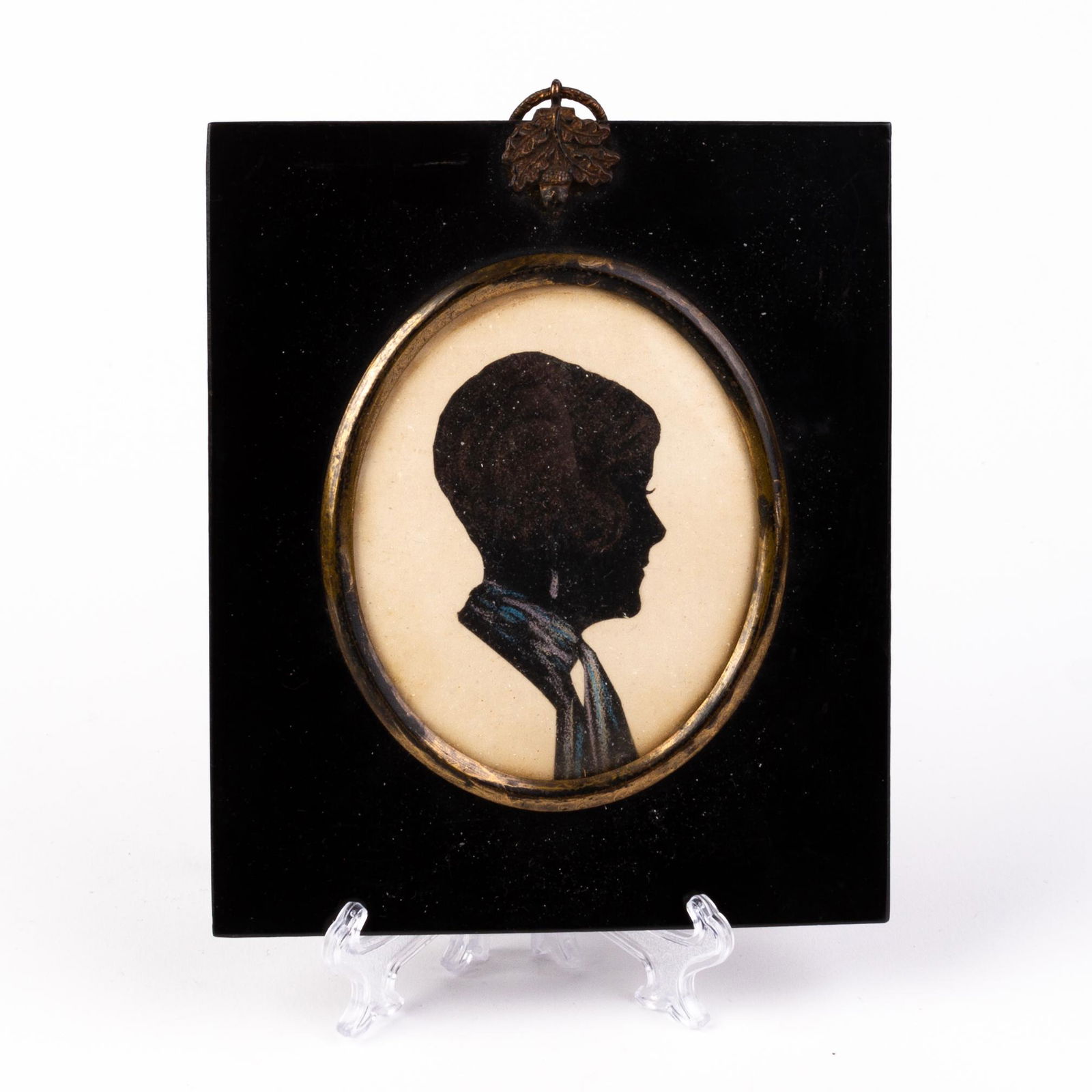 Silhouette Portrait in Ebony Frame (1 of 5)