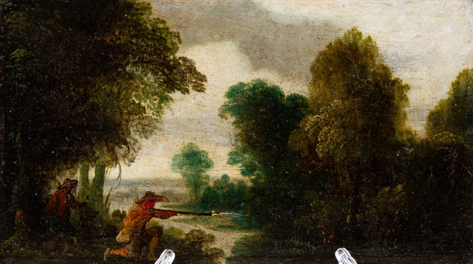 17th Century Flemisch Old Master Hunting Painting (1 of 5)