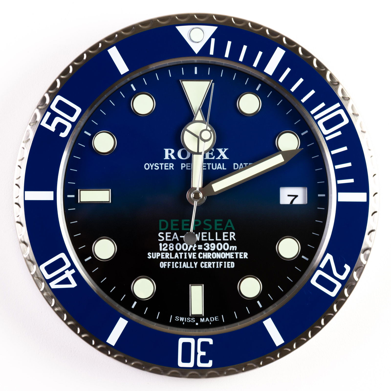 ROLEX Oyster Perpetual Sea-Dweller Dealer's Wall Clock (1 of 6)