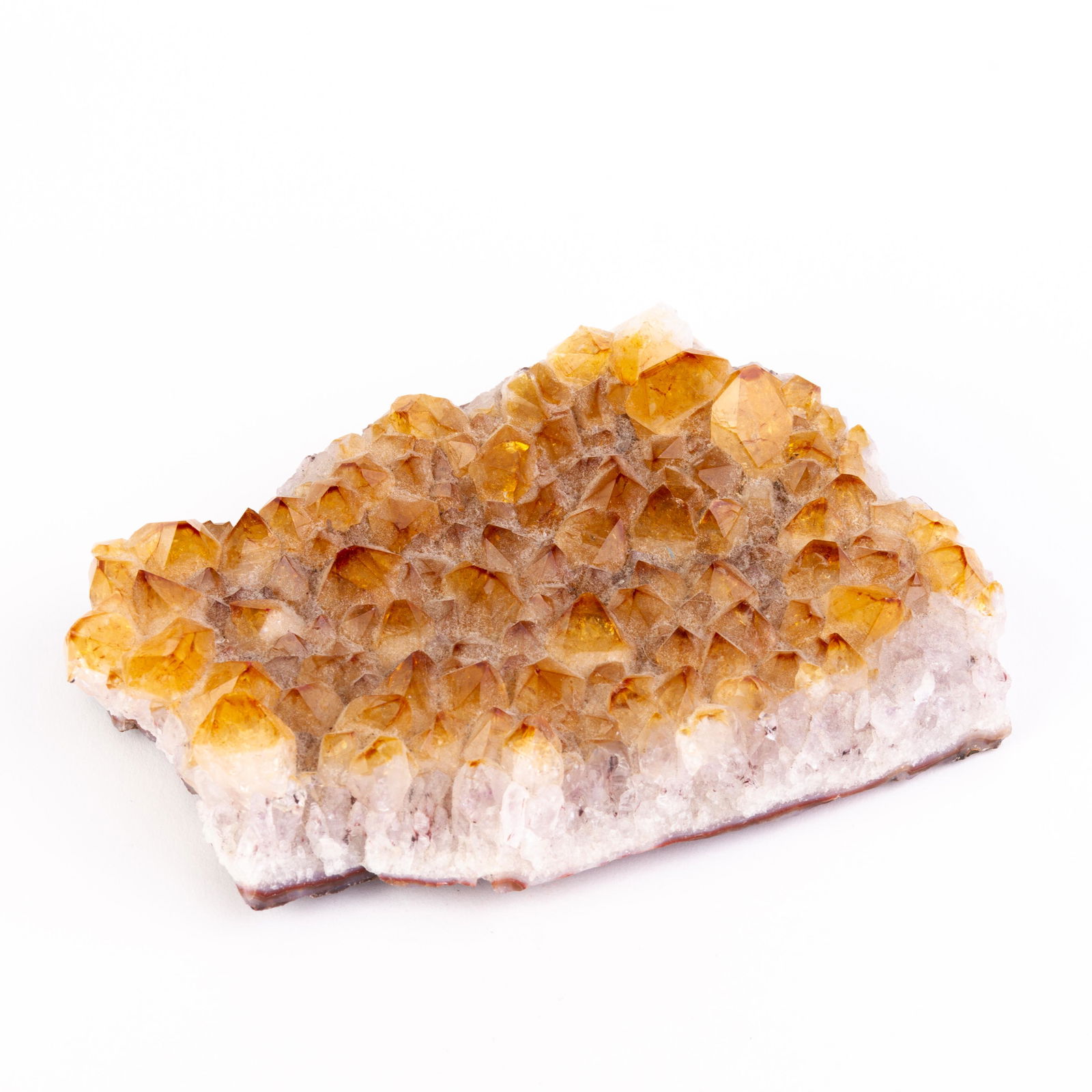Citrine Geode Cluster Crystal Gemstone Specimen (1 of 5)