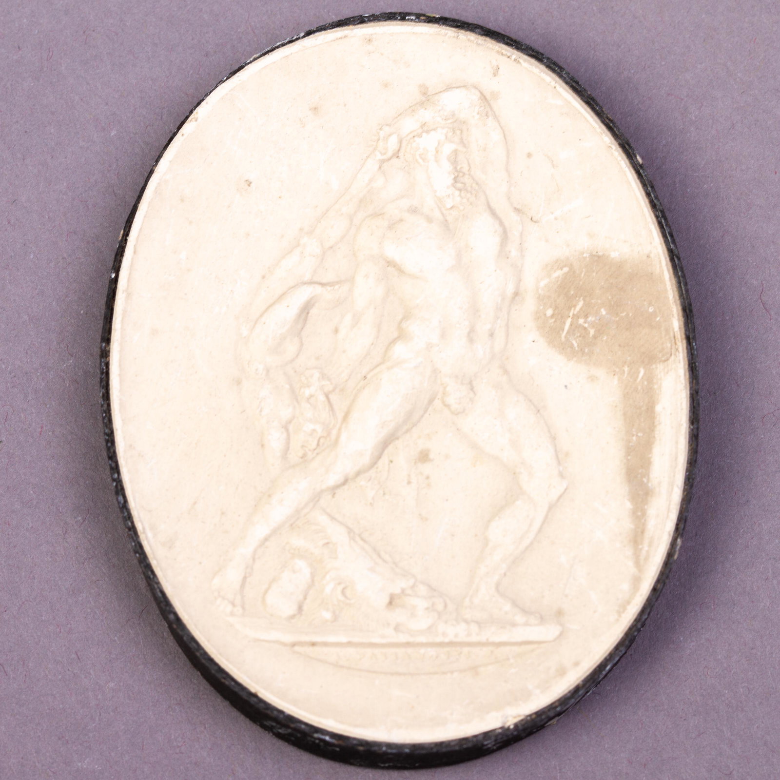 Grand Tour Plaster Cameo Intaglio 19th Century Portrait: DIMENSIONS APPROX 7x6.5x1CM. Please carefully study all photographs to get an accurate idea of the object. In good condition, as seen. Shipping is in-house and we ship internationally to US and rest o
