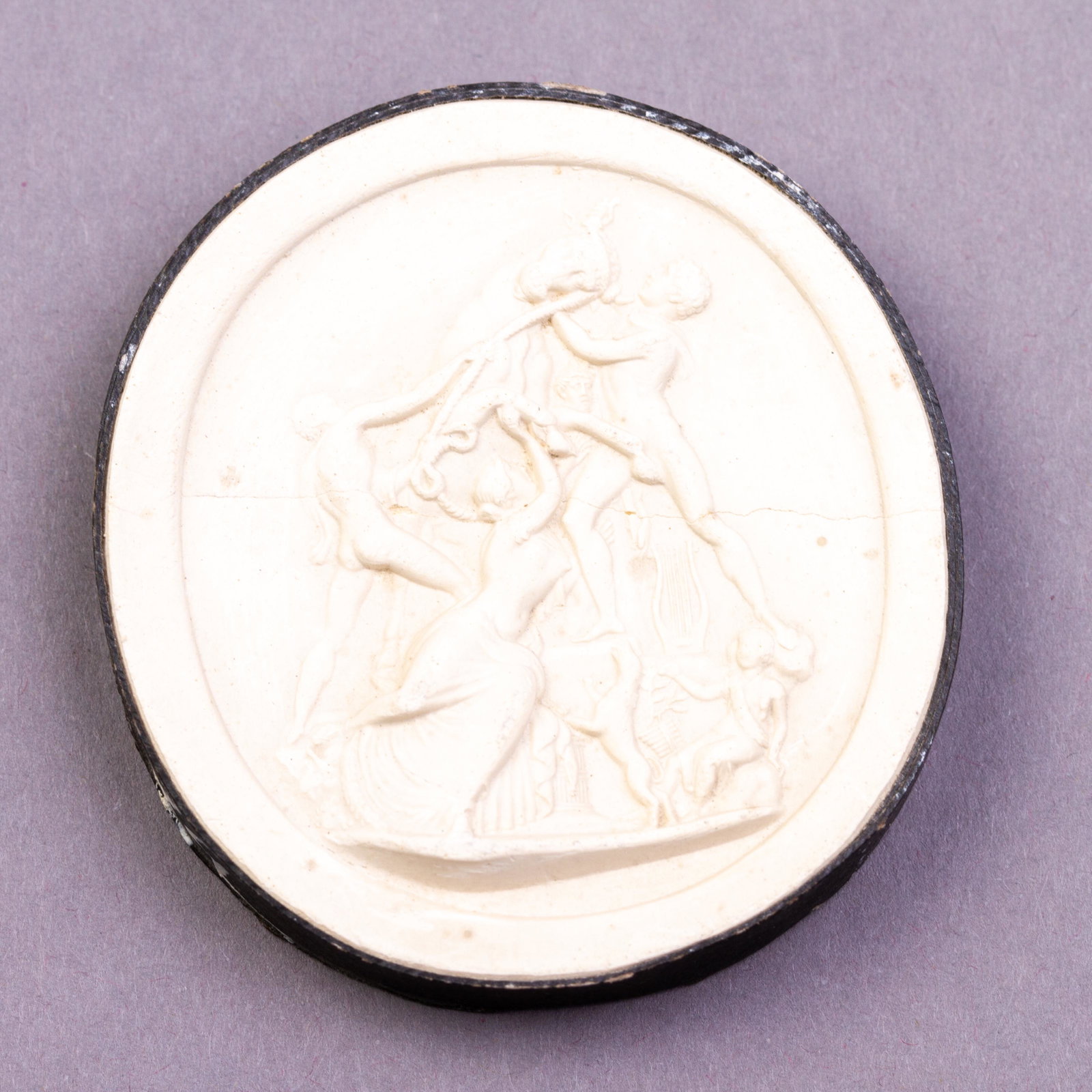 Grand Tour Plaster Cameo Intaglio 19th Century Portrait: DIMENSIONS APPROX 6x5x1CM. Please carefully study all photographs to get an accurate idea of the object. In good condition, as seen. Shipping is in-house and we ship internationally to US and rest of 