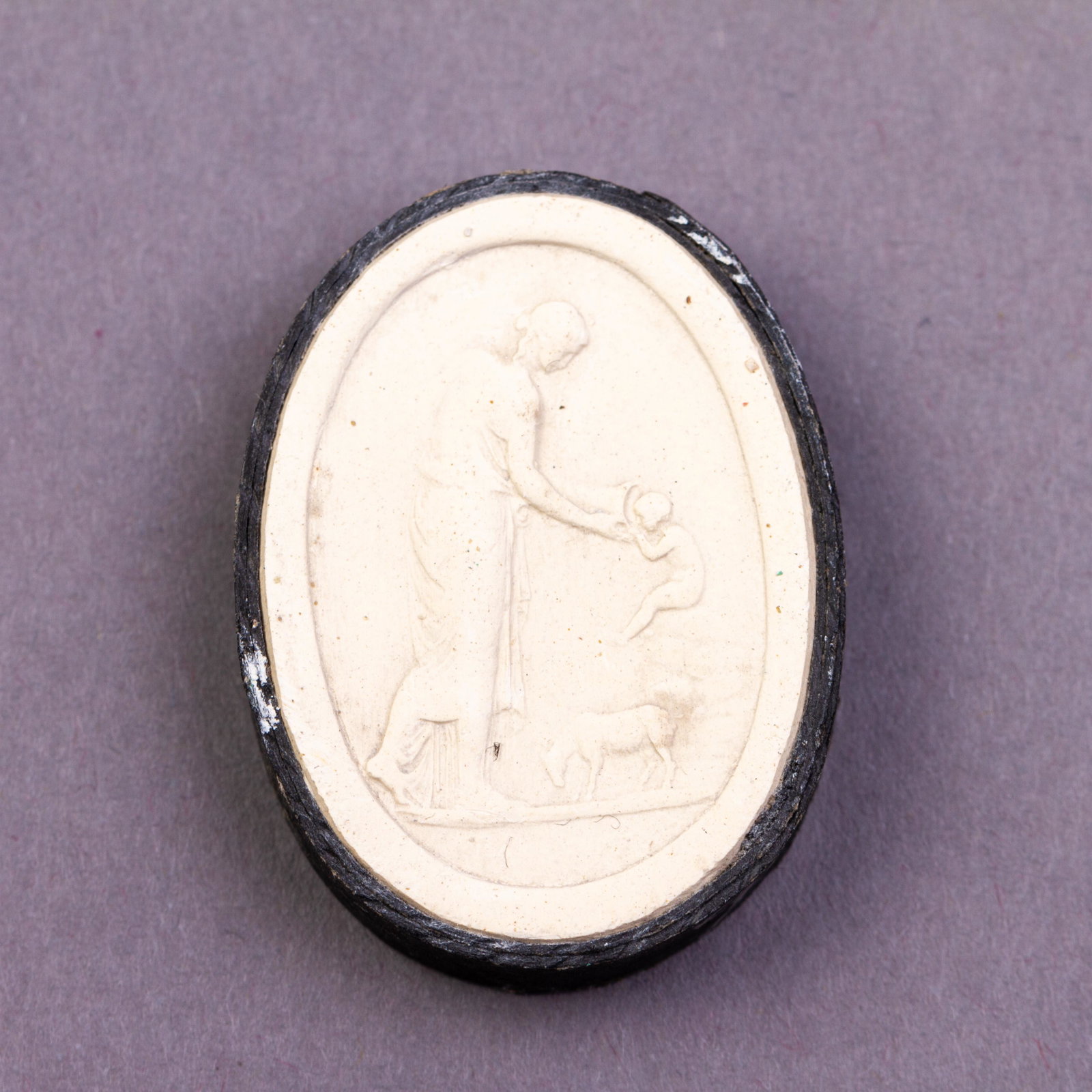 Grand Tour Plaster Cameo Intaglio 19th Century Portrait: DIMENSIONS APPROX 3x2.5x1CM. Please carefully study all photographs to get an accurate idea of the object. In good condition, as seen. Shipping is in-house and we ship internationally to US and rest o