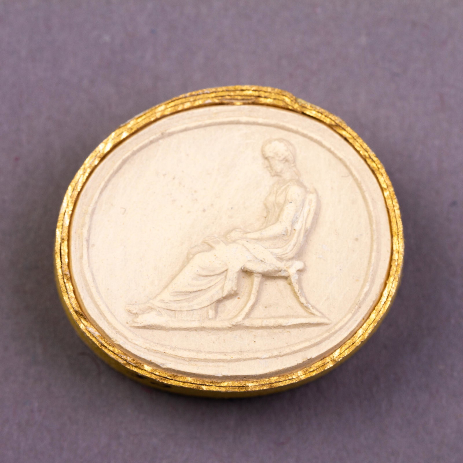 Grand Tour Plaster Cameo Intaglio 19th Century Portrait: DIMENSIONS APPROX 3x2.5x1CM. Please carefully study all photographs to get an accurate idea of the object. In good condition, as seen. Shipping is in-house and we ship internationally to US and rest o