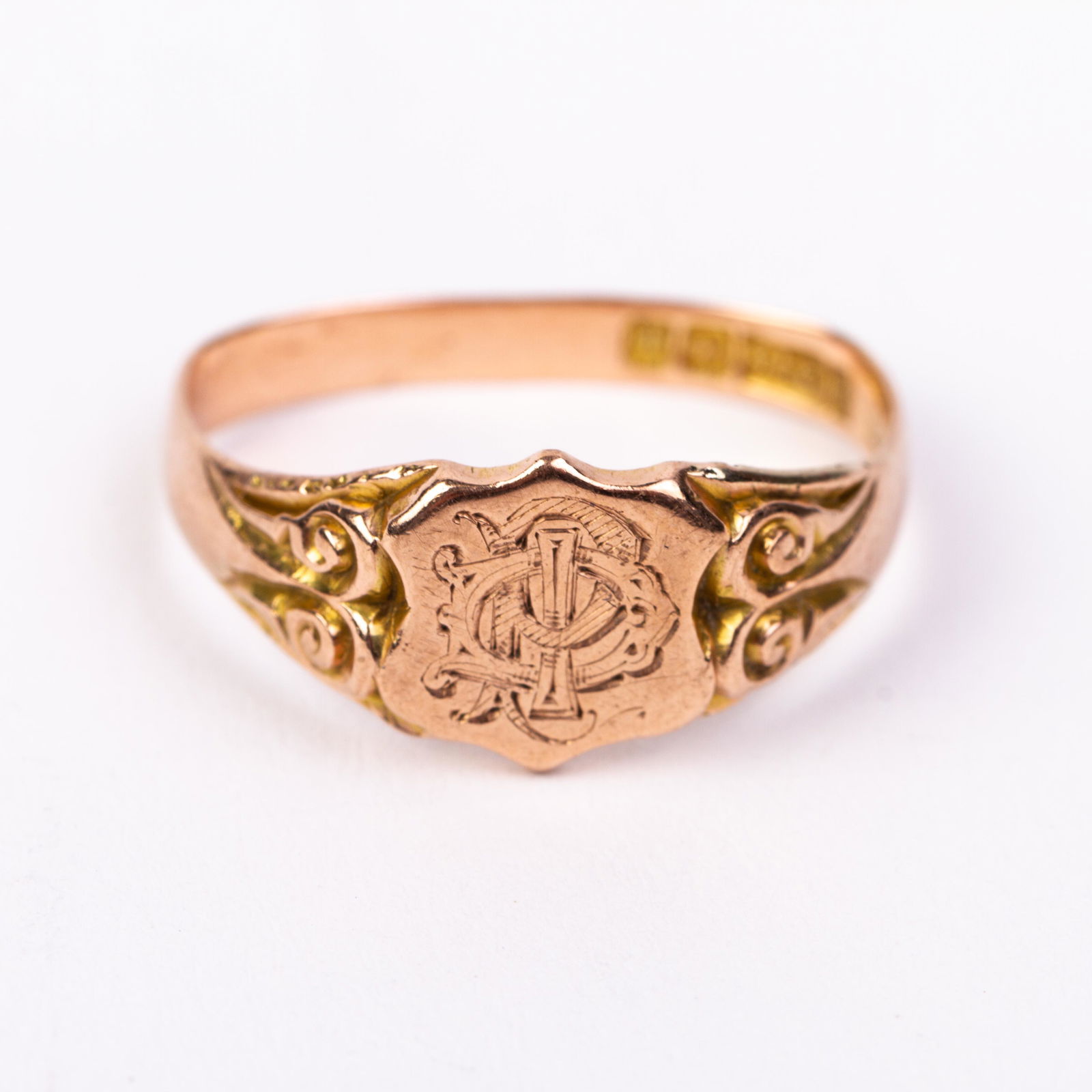 Yellow Gold Victorian Signet Ring (1 of 5)