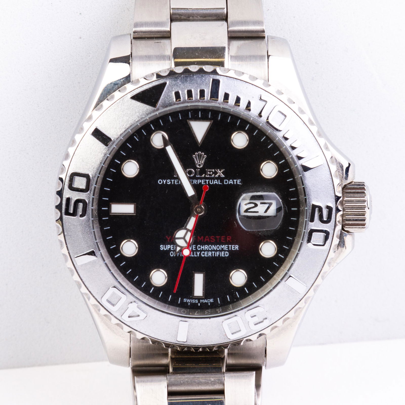 Repro Rolex Oyster Perpetual Watch: DIMENSIONS APPROX 9x4.5x1CM. Please carefully study all photographs to get an accurate idea of the object. In good condition, as seen. Shipping is in-house and we ship internationally to US and rest o