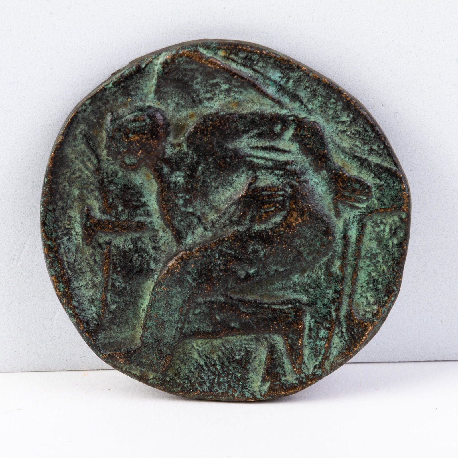 Artist's Award Bronze Relief Medallion Plaque (1 of 7)