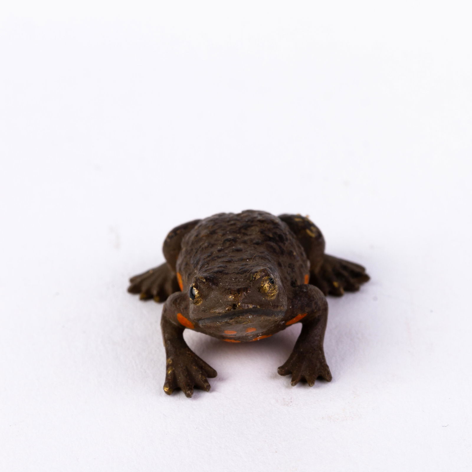 Bergman Style Austrian Cold Painted Bronze Sculpture Toad (1 of 6)