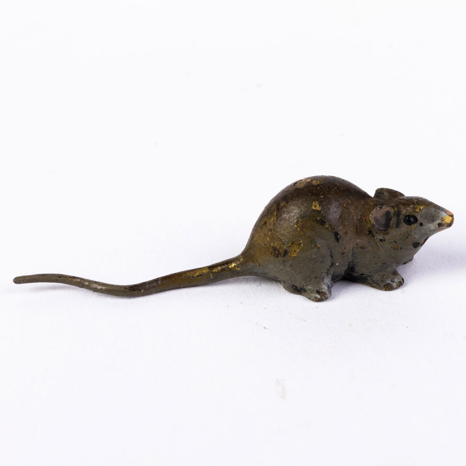 Bergman Style Austrian Cold Painted Bronze Sculpture Mouse (1 of 5)