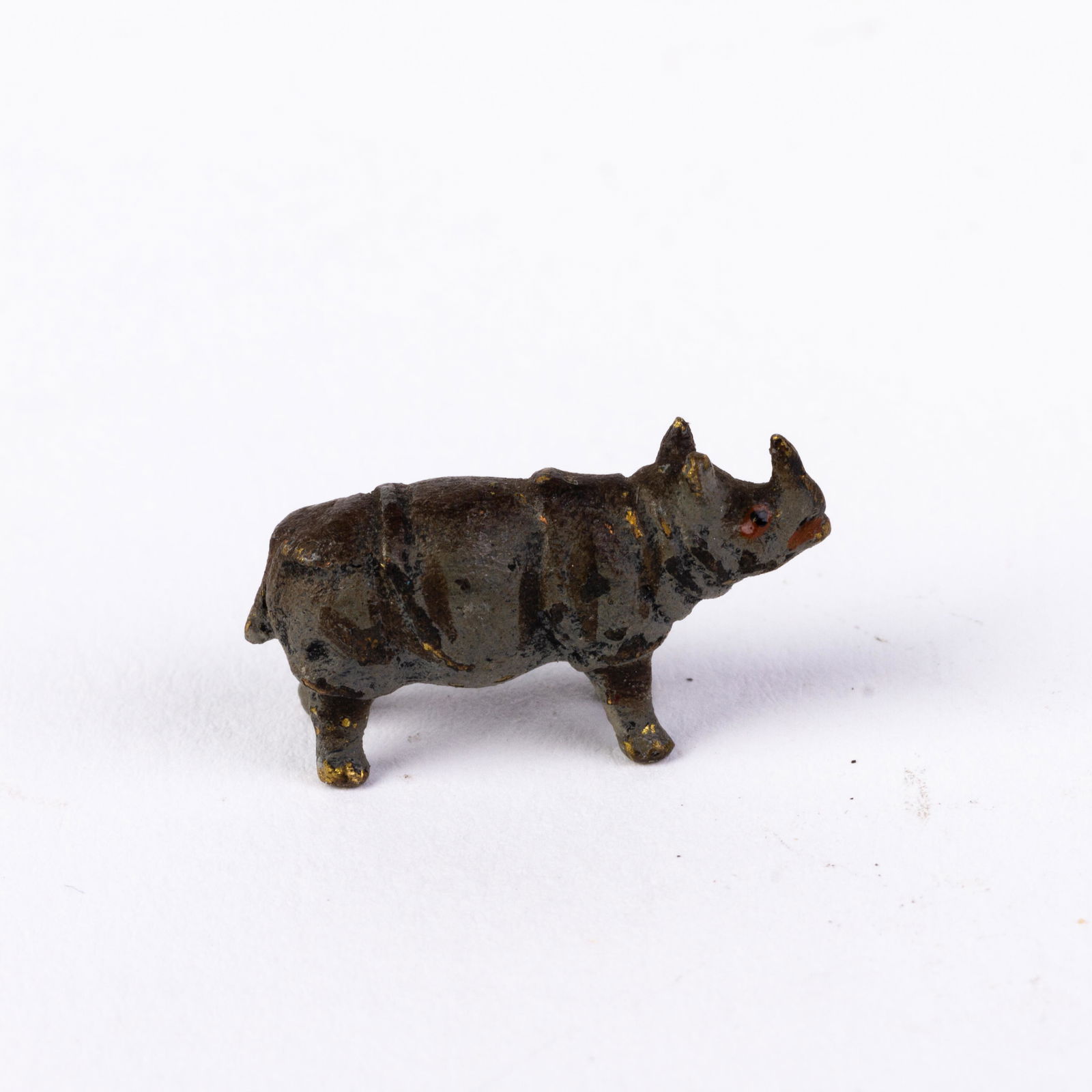 Bergman Style Austrian Cold Painted Bronze Sculpture Hippo (1 of 5)