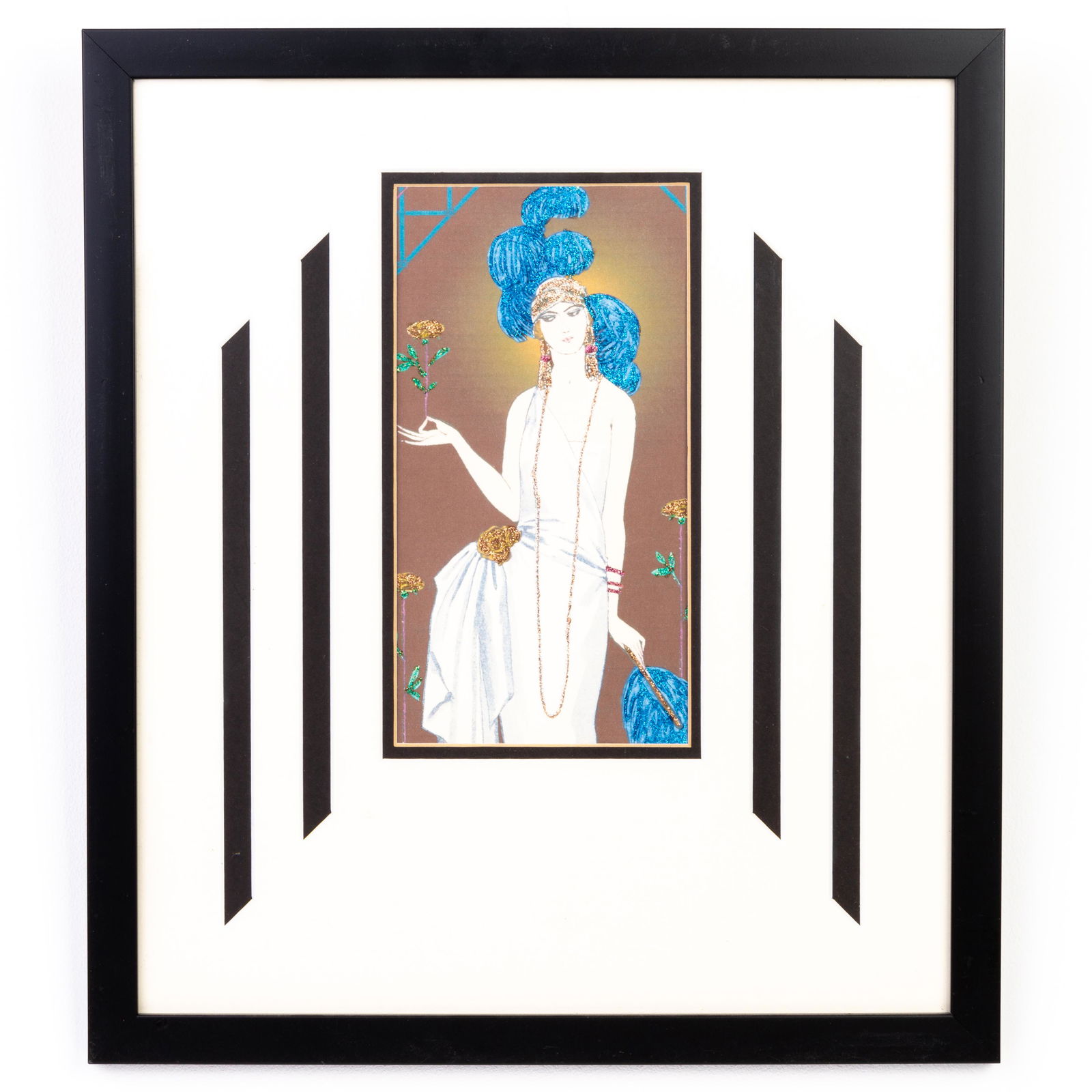 Georges Barbier (1882-1932) Pochoir Watercolour Print (1 of 5)