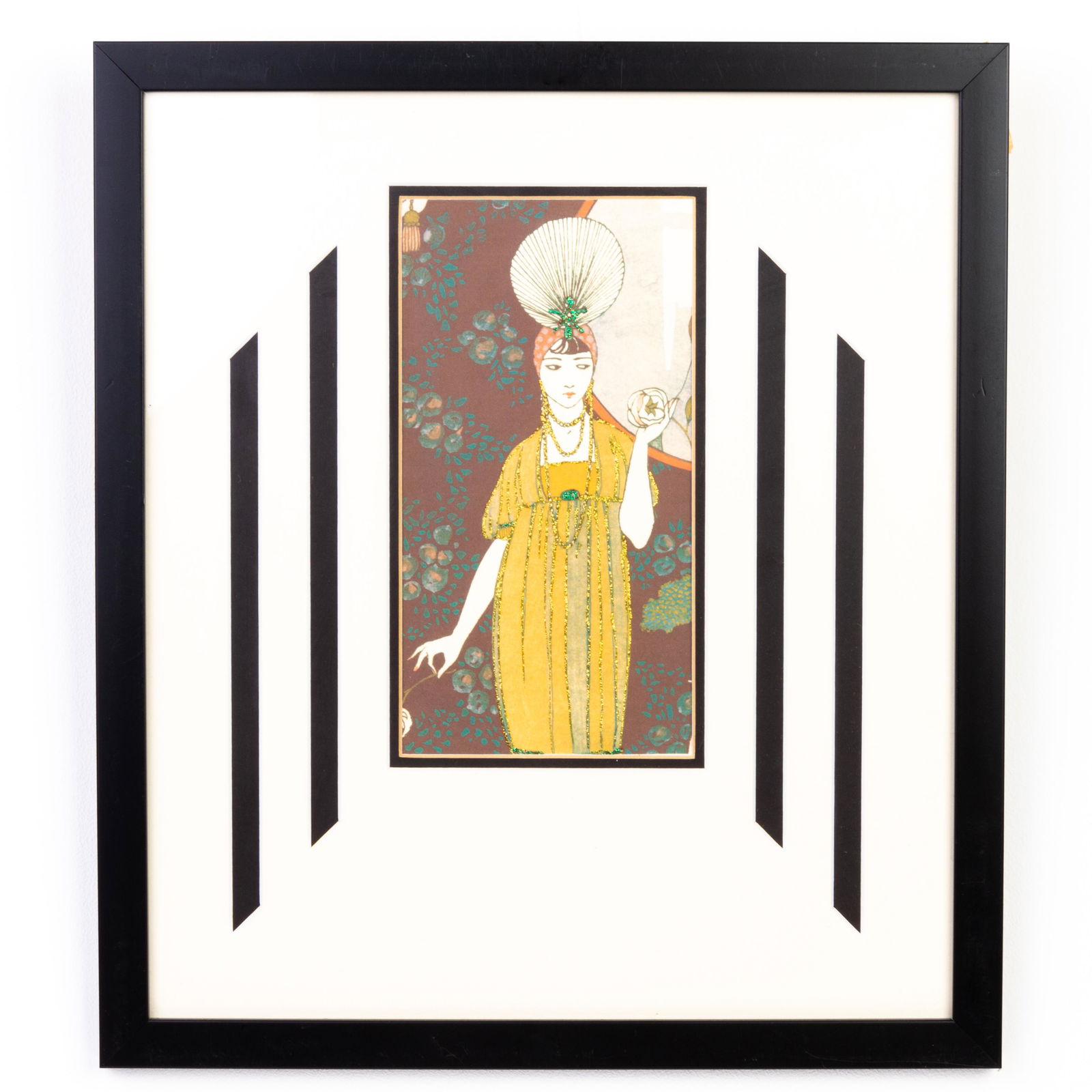 Georges Barbier (1882-1932) Pochoir Watercolour Print (1 of 5)