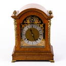 Winterhalder & Hofmeier Gilded Bronze Mantel Clock