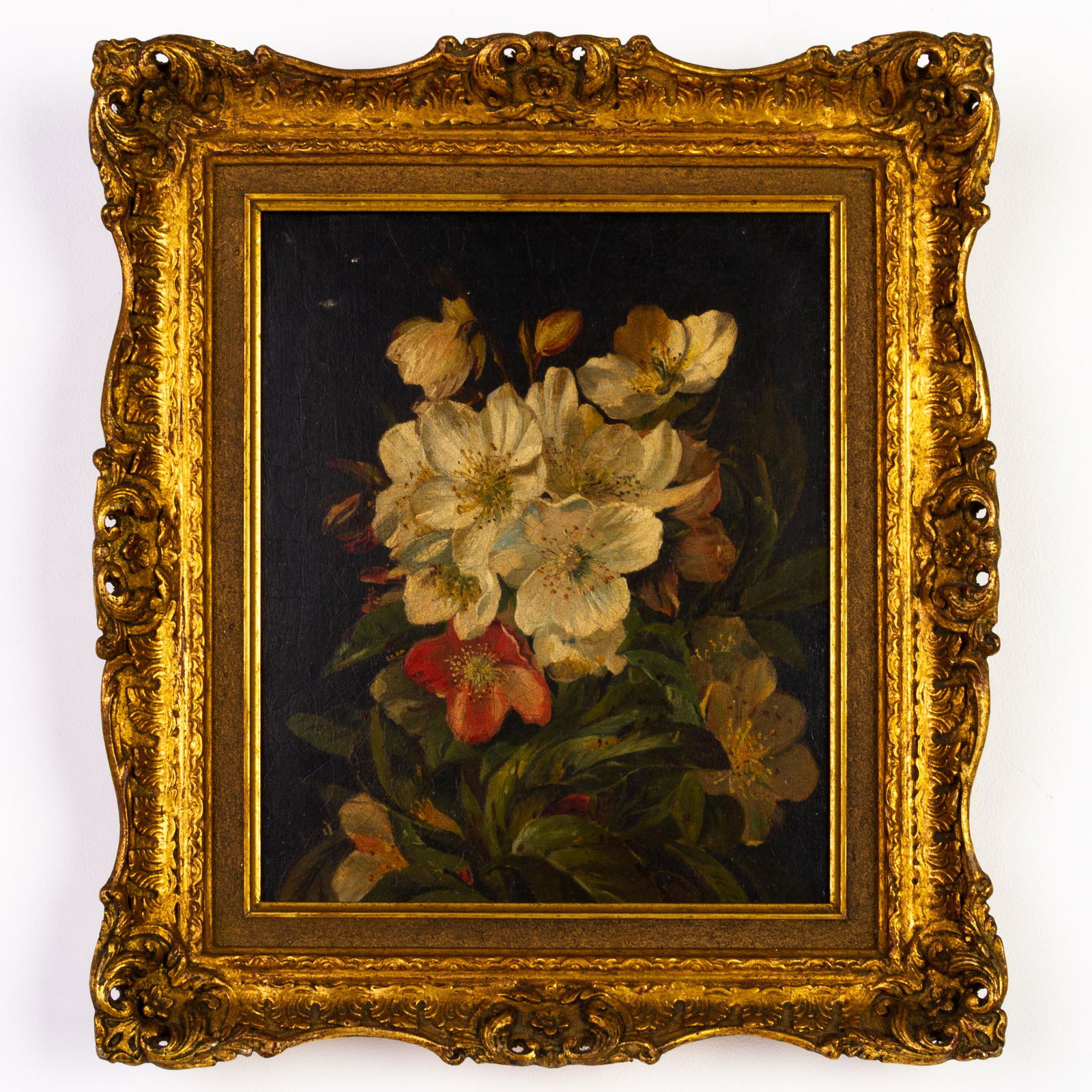 EX Parker Gallery Still Life Flowers Oil Painting: Please carefully study all photographs to get an accurate idea of the object. In good condition, as seen. Shipping is in-house and we ship internationally to US and rest of the world. You may follow o