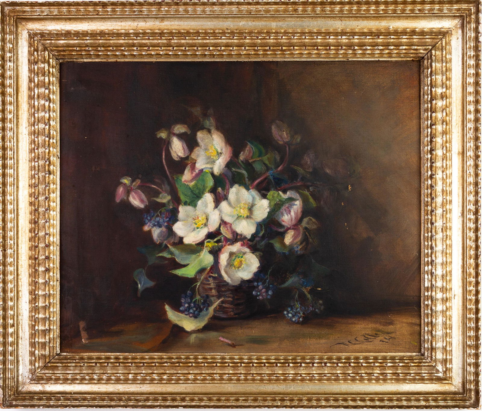 Still Life Flowers Oil Painting: Please carefully study all photographs to get an accurate idea of the object. In good condition, as seen. Shipping is in-house and we ship internationally to US and rest of the world. You may follow o