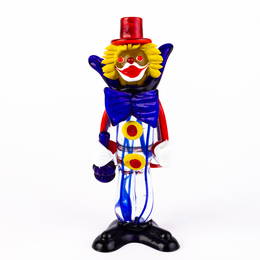 Murano Venetian Glass Sculpture Designer Clown