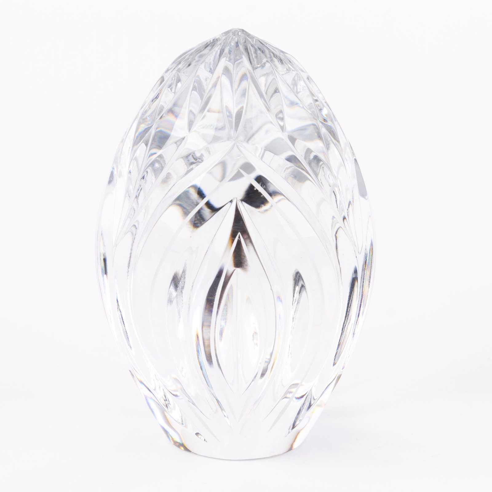 Baccarat Glass Crystal Designer Desk Paperweight: DIMENSIONS APPROX 9x9x12CM. Please carefully study all photographs to get an accurate idea of the object. In good condition, as seen. Shipping is in-house and we ship internationally to US and rest of