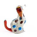 Murano Venetian Glass Designer Dog Sculpture