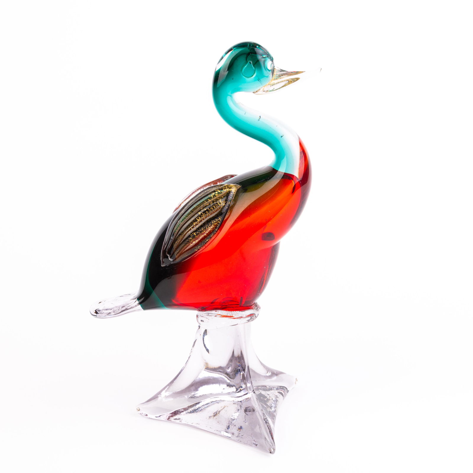 Murano Glass Designer Swan Sculpture (1 of 5)