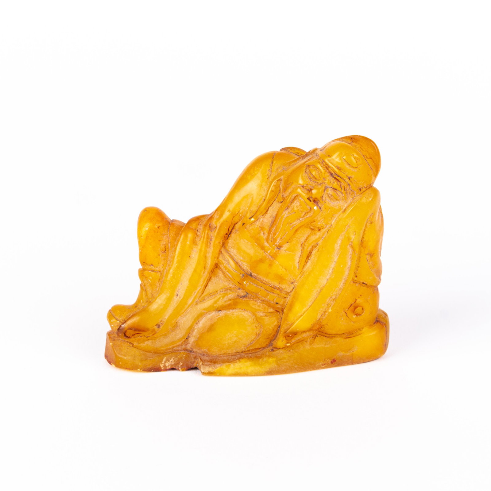 Chinese Carved Soapstone Seal Sculpture: DIMENSIONS APPROX 7x6x2.5CM. Please carefully study all photographs to get an accurate idea of the object. In good condition, as seen. Shipping is in-house and we ship internationally to US and rest o