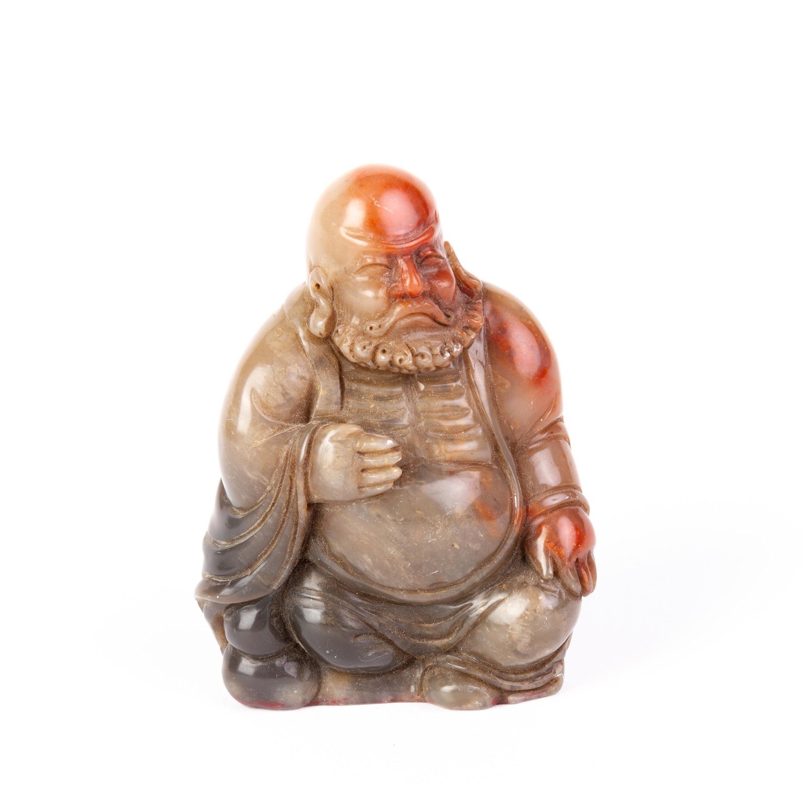 Chinese Carved Soapstone Seal Sculpture: DIMENSIONS APPROX 9x6x3CM. Please carefully study all photographs to get an accurate idea of the object. In good condition, as seen. Shipping is in-house and we ship internationally to US and rest of 
