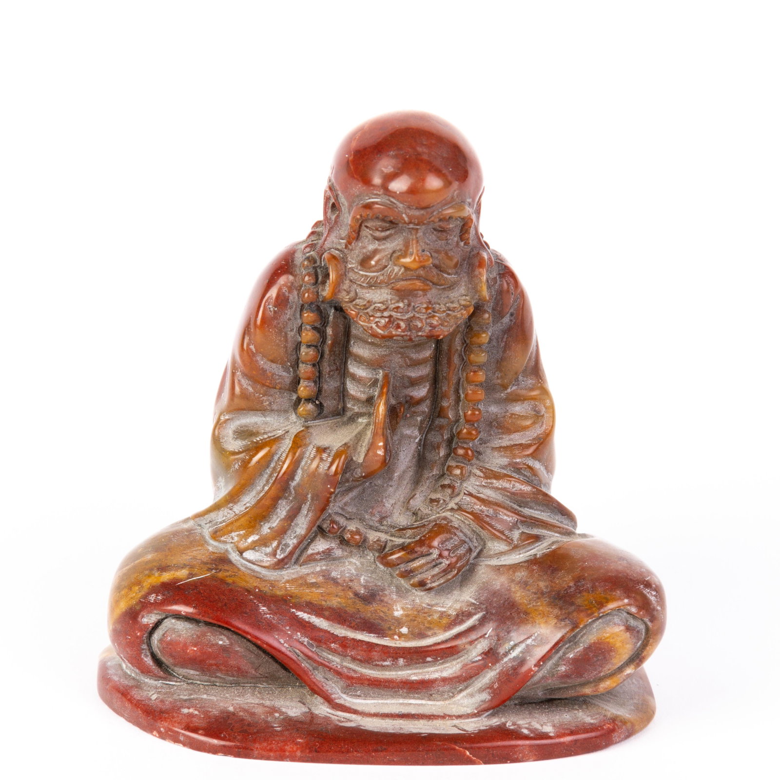 Chinese Carved Soapstone Seal Sculpture: DIMENSIONS APPROX 9.5x7x10CM. Please carefully study all photographs to get an accurate idea of the object. In good condition, as seen. Shipping is in-house and we ship internationally to US and rest 