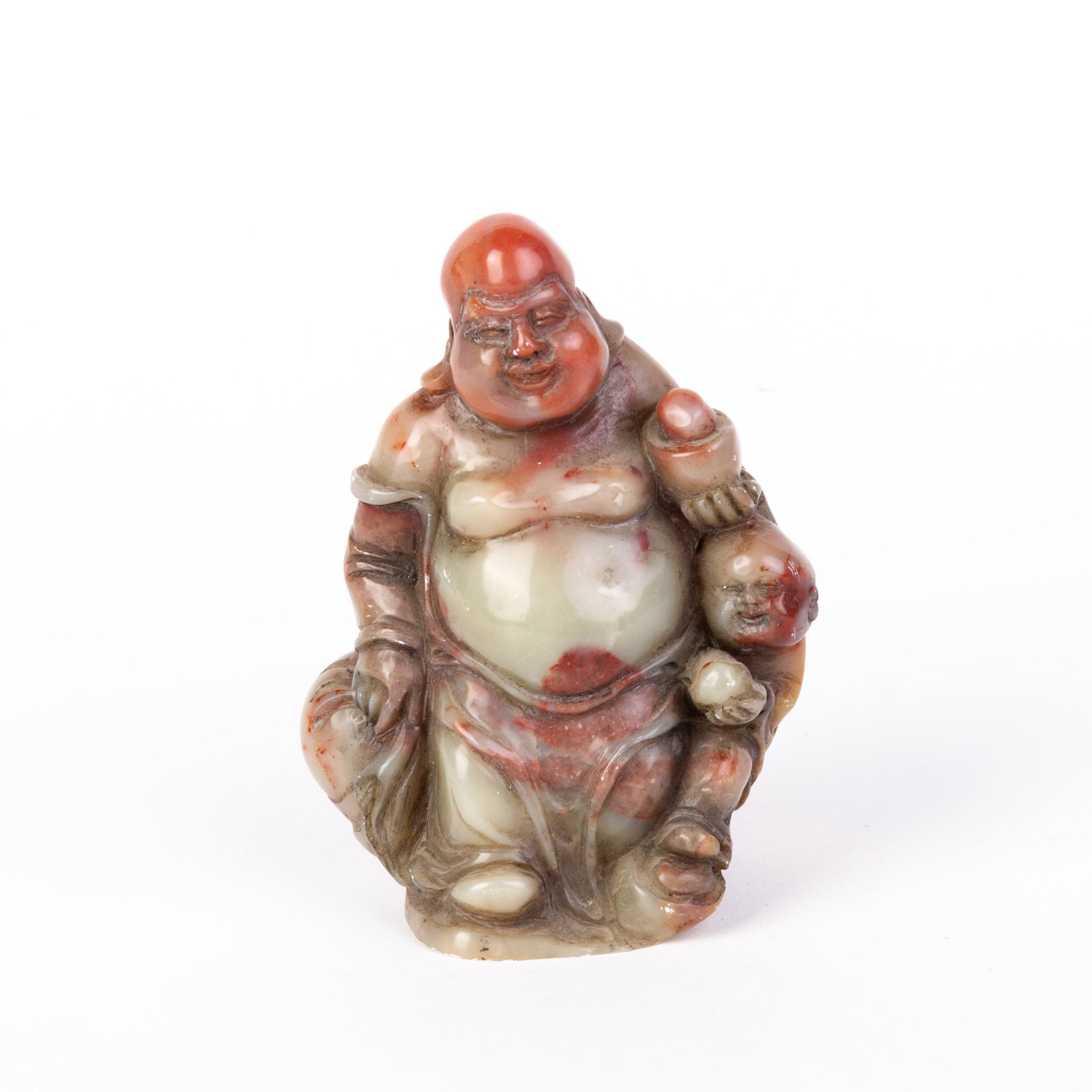 Chinese Carved Soapstone Seal Sculpture: DIMENSIONS APPROX 7x11x5.5CM. Please carefully study all photographs to get an accurate idea of the object. In good condition, as seen. Shipping is in-house and we ship internationally to US and rest 