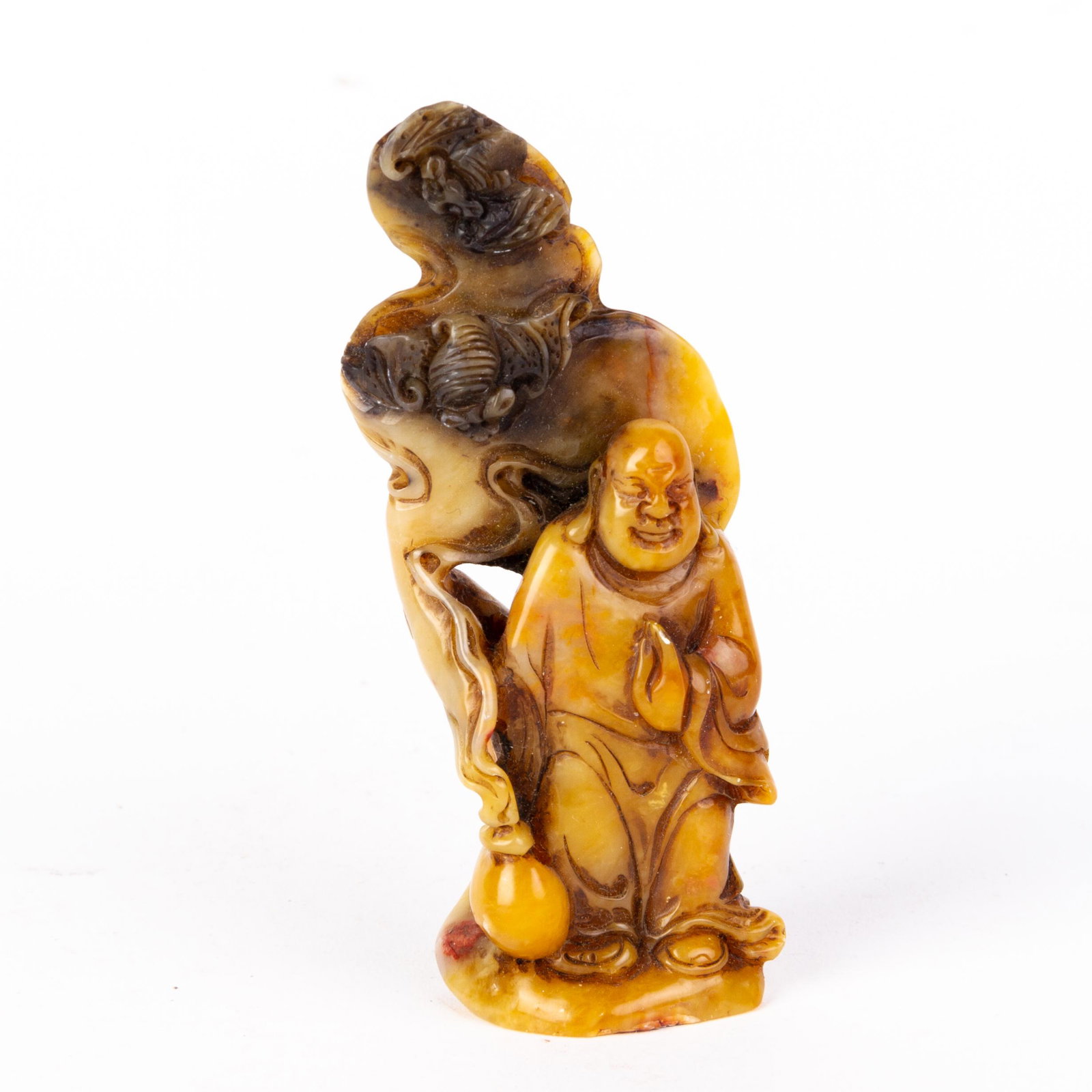 Chinese Carved Soapstone Seal Sculpture: DIMENSIONS APPROX 3x2x8CM. Please carefully study all photographs to get an accurate idea of the object. In good condition, as seen. Shipping is in-house and we ship internationally to US and rest of 