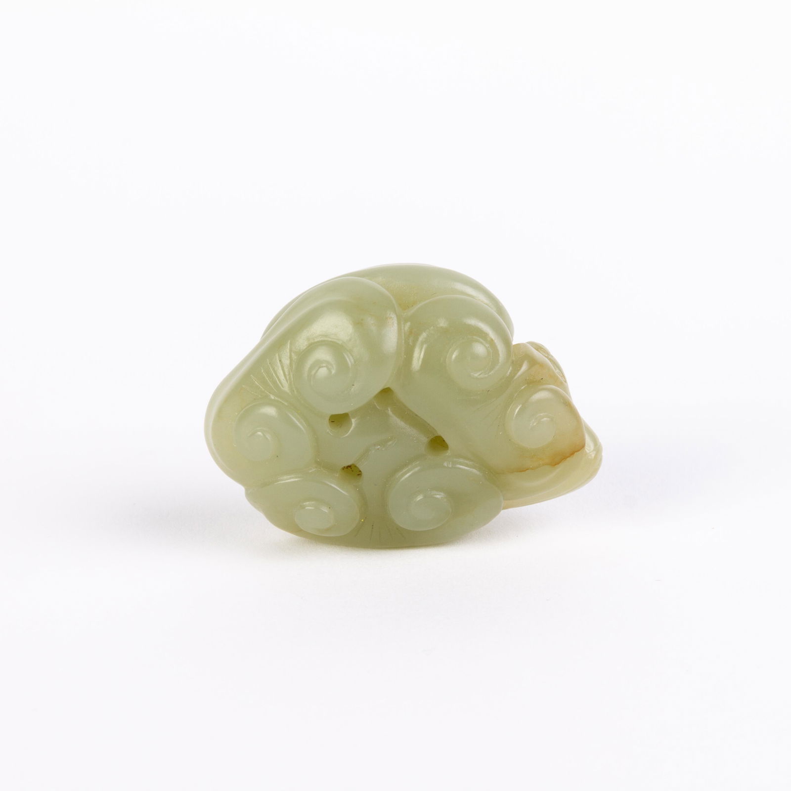 Chinese Celadon Jade Carving: Please carefully study all photographs to get an accurate idea of the object. In good condition, as seen. Shipping is in-house and we ship internationally to US and rest of the world. You may follow o