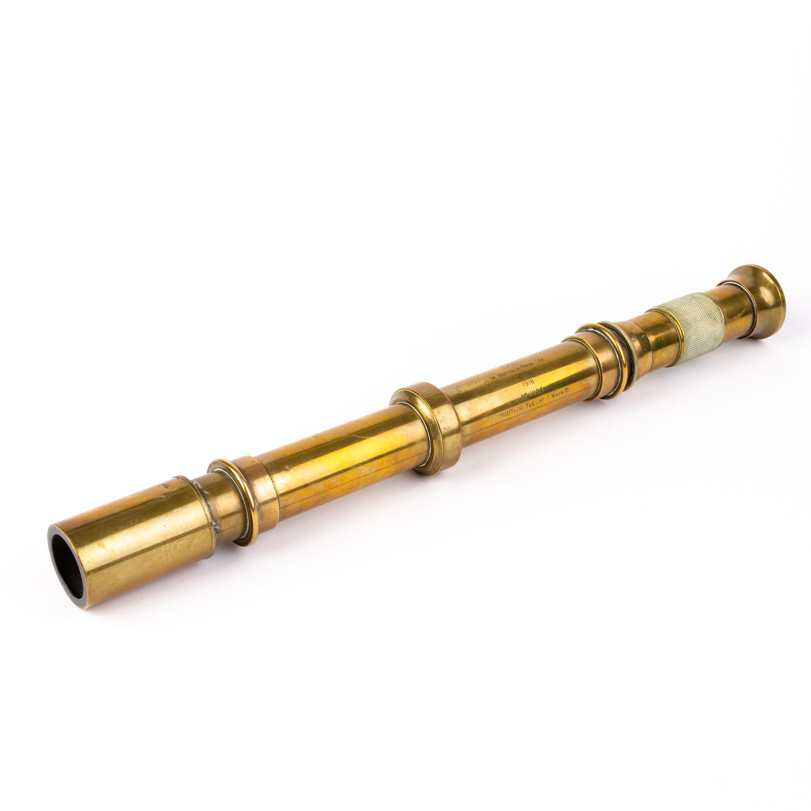 W. Watson & Sons Ltd Brass Telescope 1916 (1 of 6)