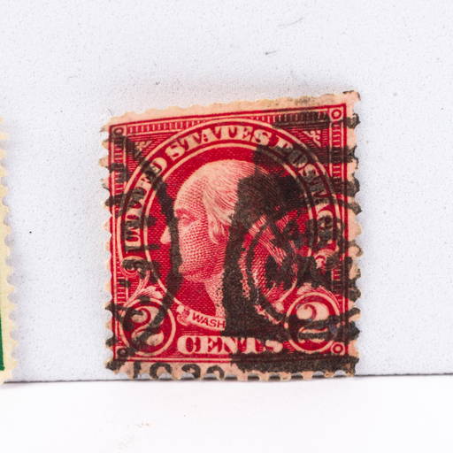 Rare Washington 2 Cents Red Stamp