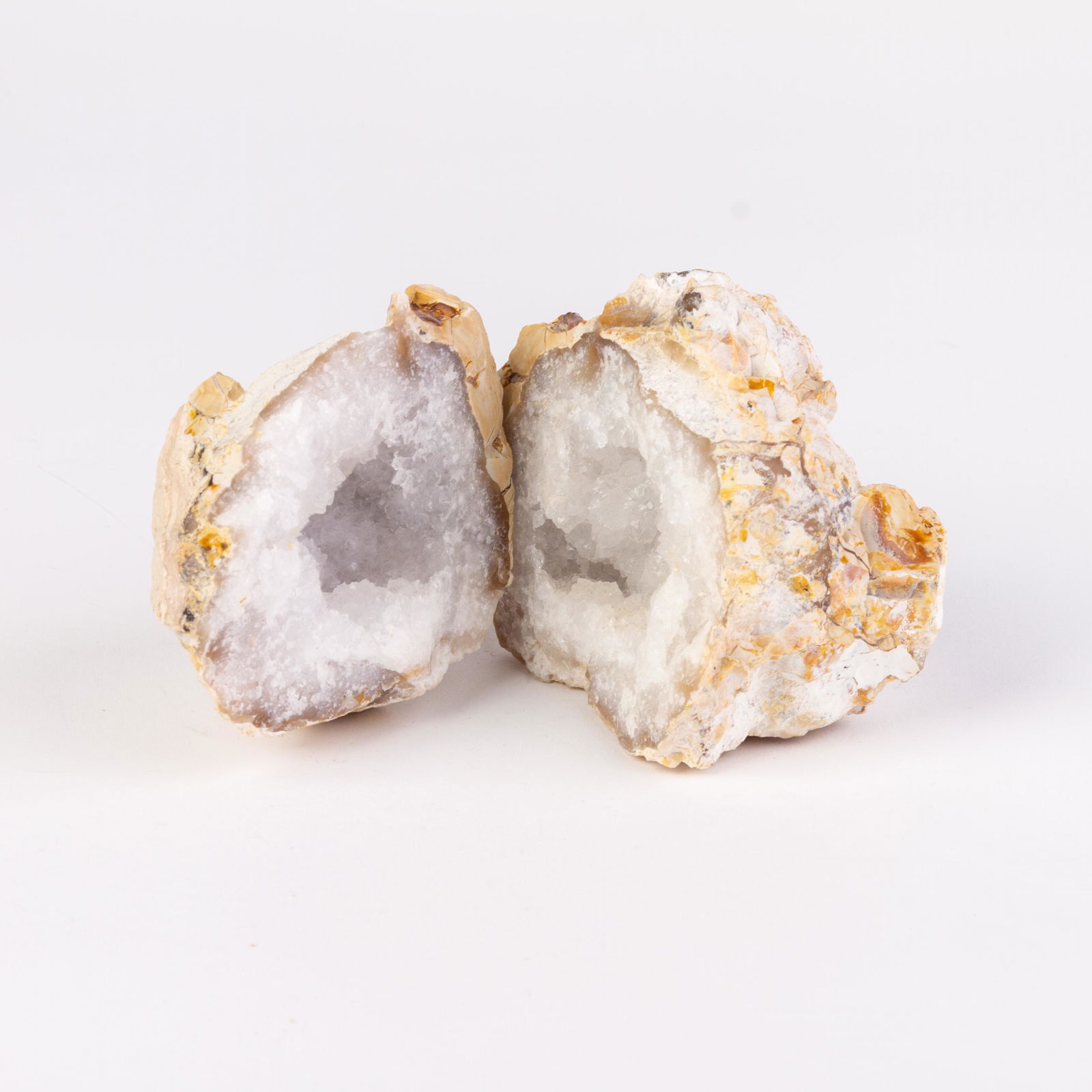 White Crystal Geode Natural Specimen (1 of 6)
