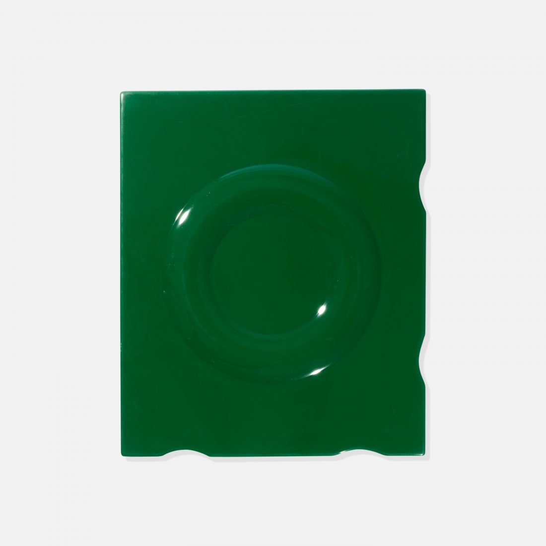 Robert Morris, Earthwork Model: Robert Morris, 1967 vacuum-formed plastic 23 1/8" x 19.25" x 3/4" Model from Ten from Leo Castelli portfolio. Signed and numbered to verso 'R. Morris 180/200'. This work is number 180 from the edition