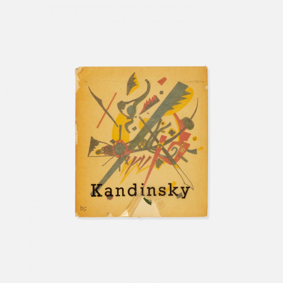 Max Bill, Wassily Kandinsky: Wassily Kandinsky, 1951 printed matter 9.25" x 8" Wassily Kandinsky by Max Bill, First Edition, Galerie Maeght, 1951. 178 p, plain cloth-backed boards in a lithographic wrapper. Essays by Jean Arp, Ch