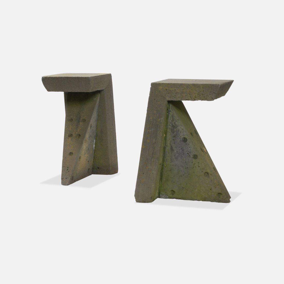 Modernist, Architectural Concrete Tables (1 of 4)