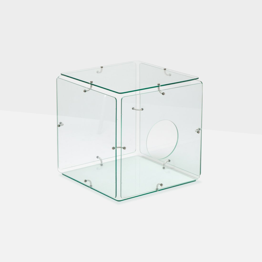 Gerald McCabe, Glass Cube Table (1 of 3)