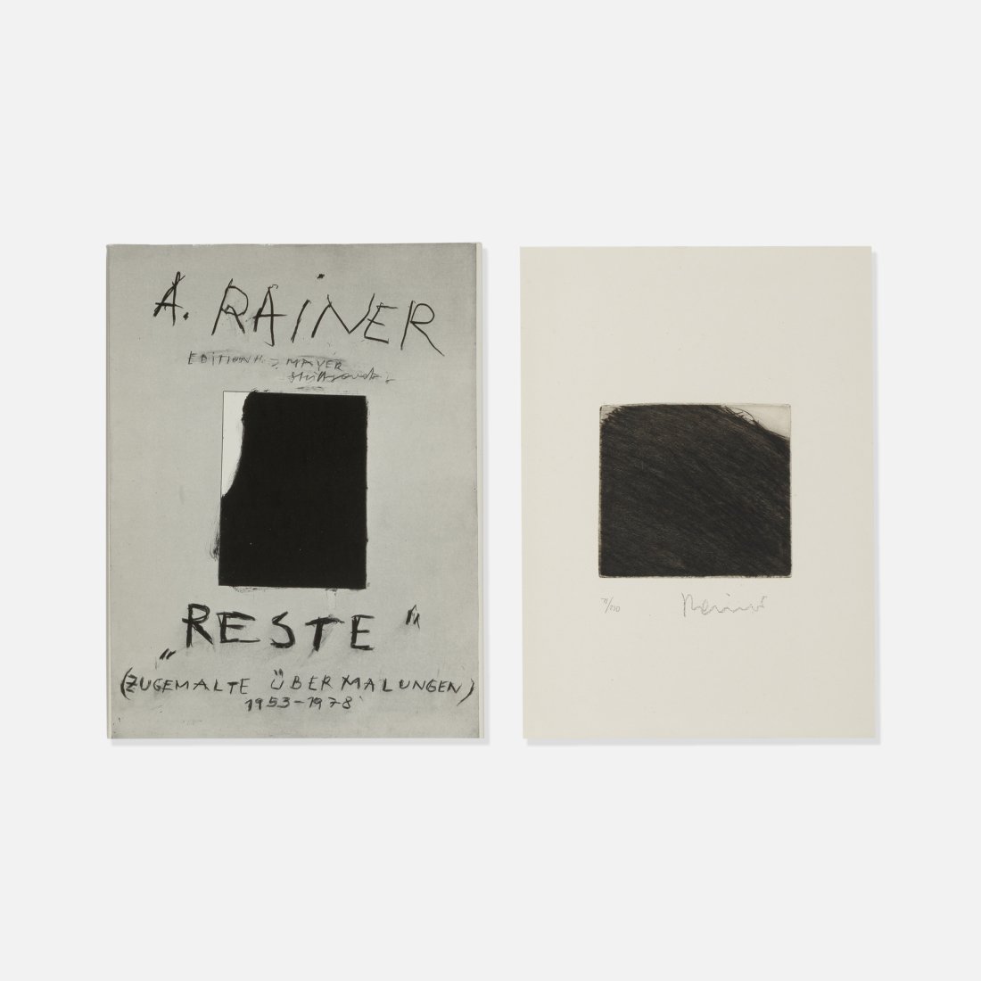 Arnulf Rainer, Reste (1 of 3)