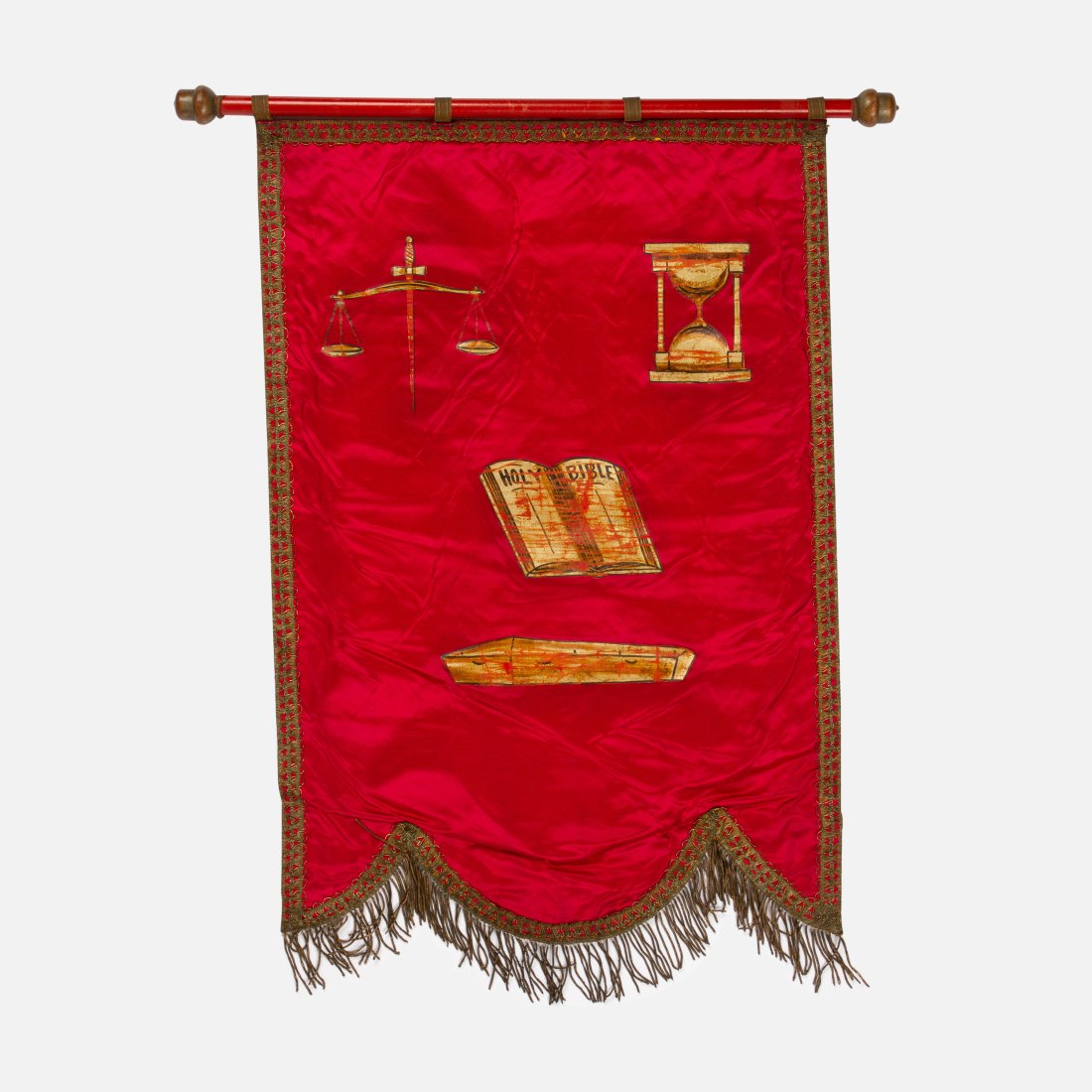 Odd Fellows, Handpainted Banner (1 of 1)