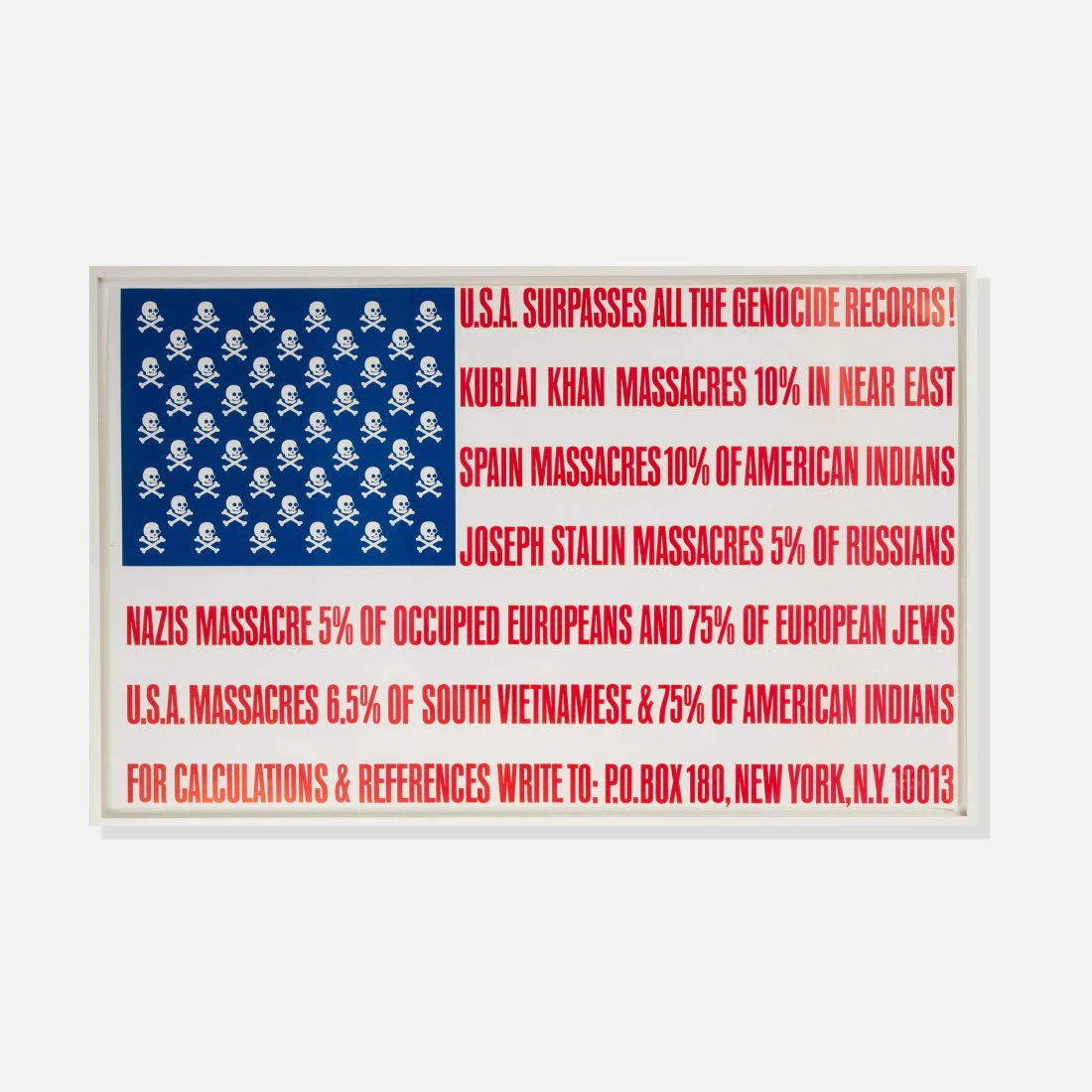 George Maciunas, USA Surpasses All the Genocide Records (1 of 1)