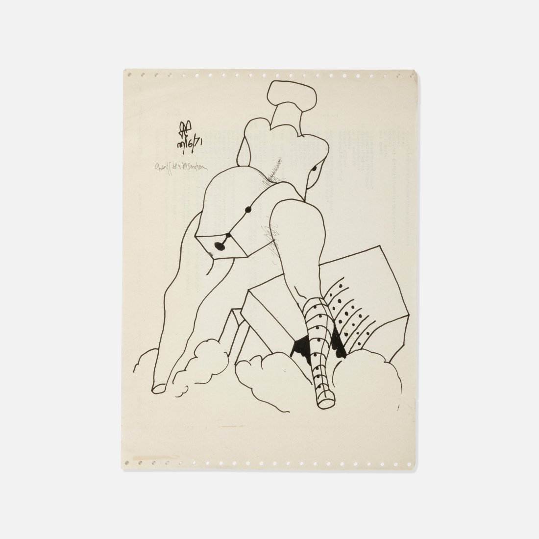 Asaph Ben-Menahem, Drawing (1 of 2)