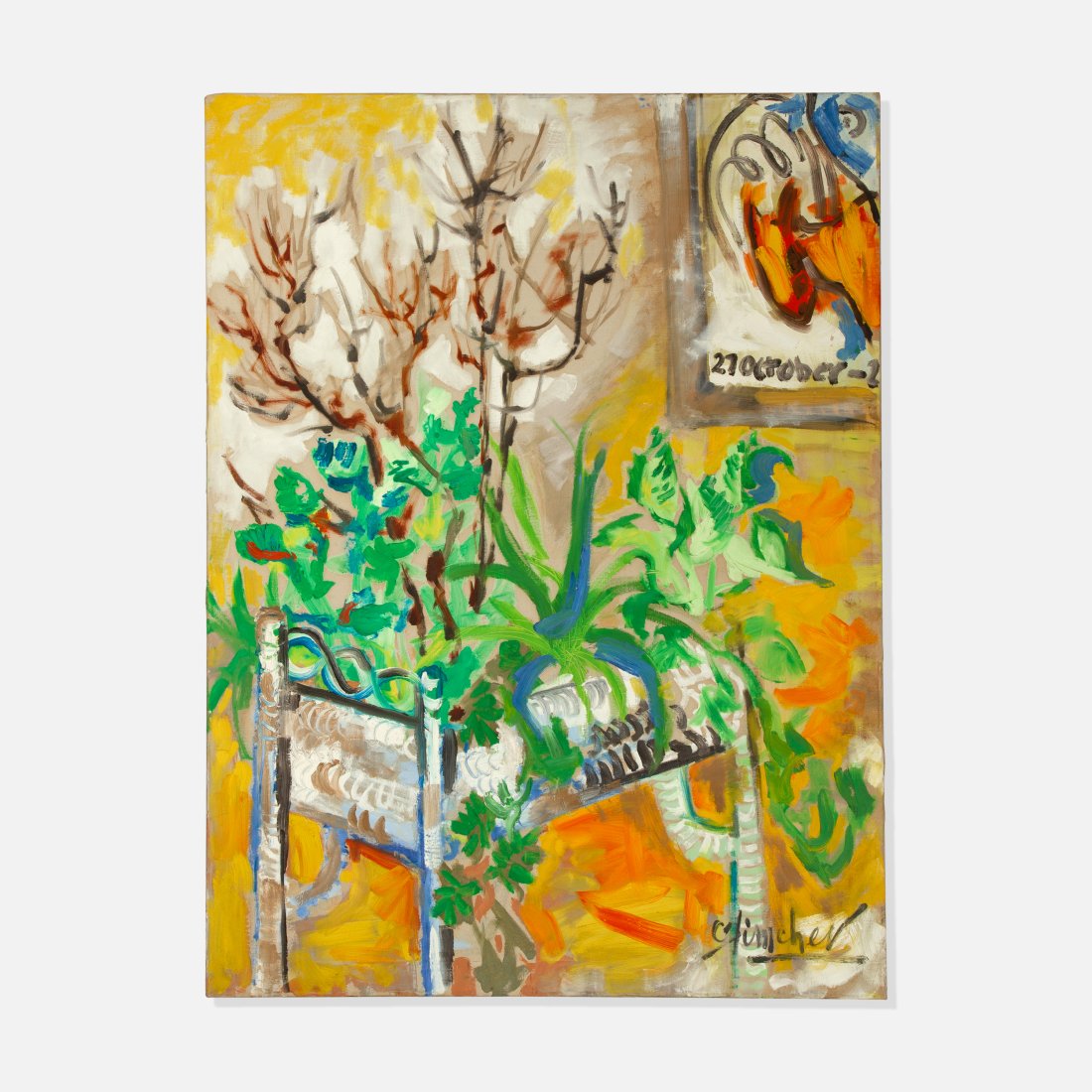Arne Glimcher, Still Life with Chagall Poster (1 of 1)