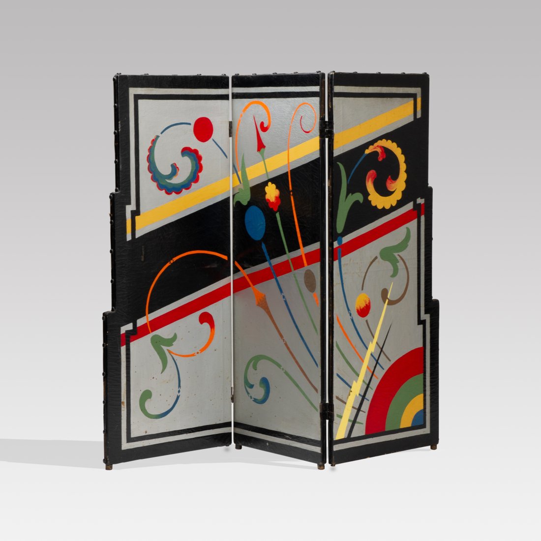 Art Deco, Painted Screen (1 of 5)