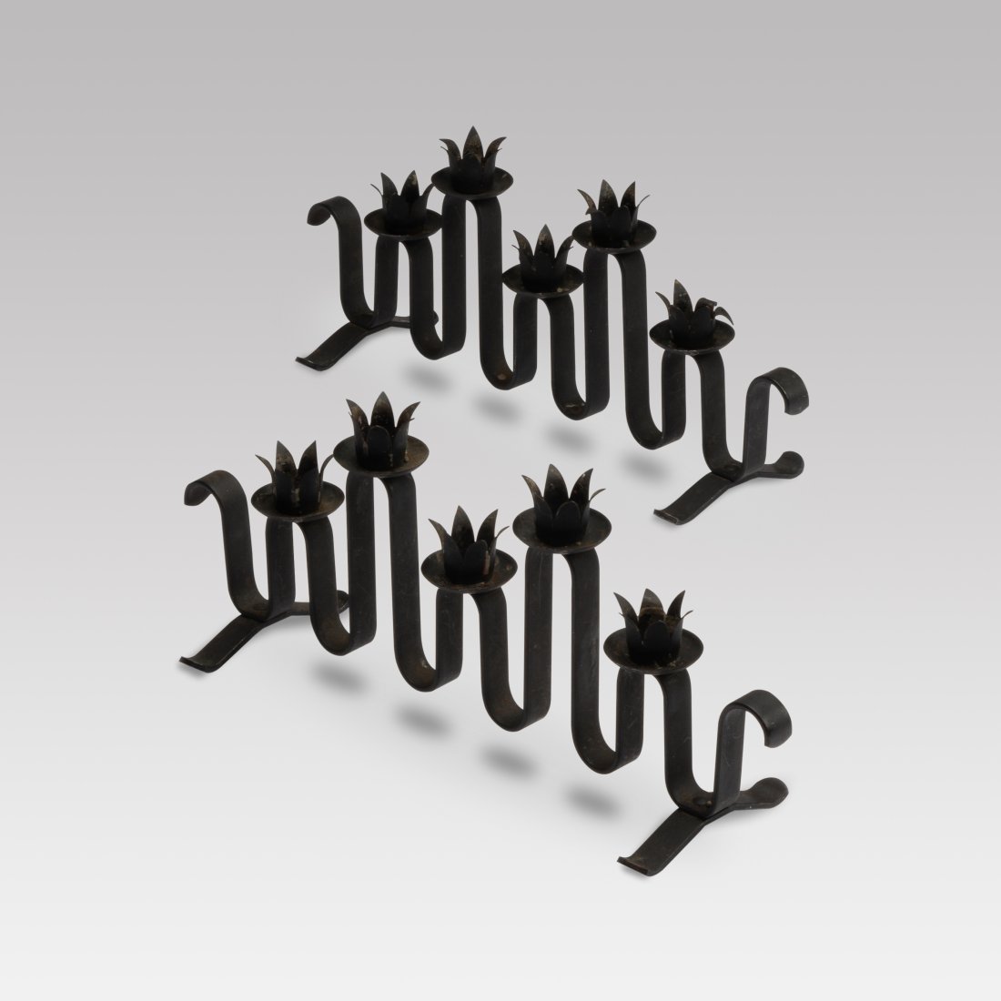 After Jean Royere, Undulating Candelabras (1 of 3)