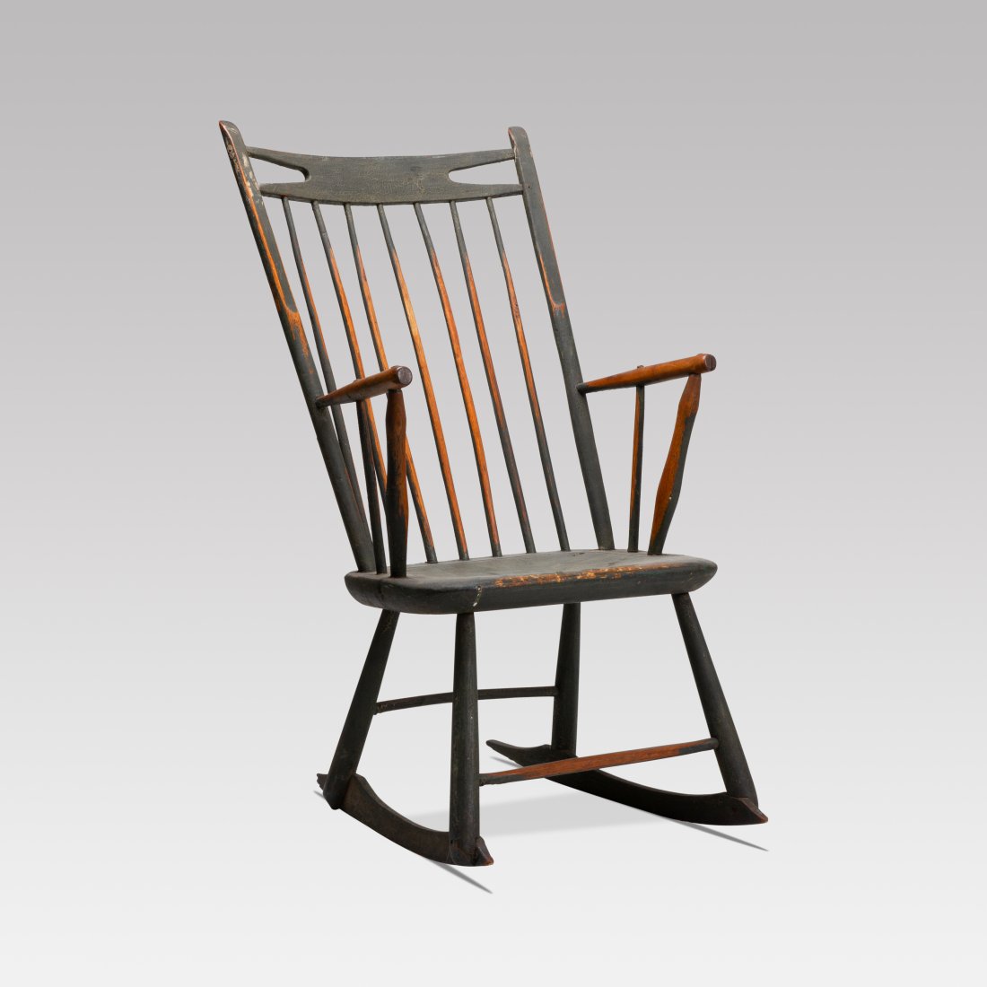 19th Century, New England Windsor Rocker (1 of 6)