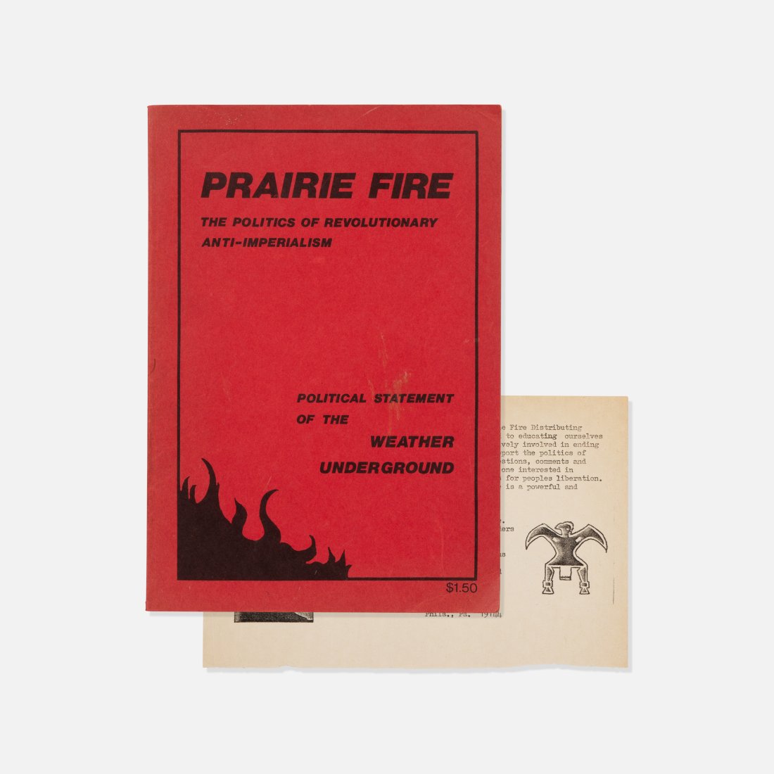 Bernardine Dohrn and Bill Ayers, Prairie Fire (1 of 2)