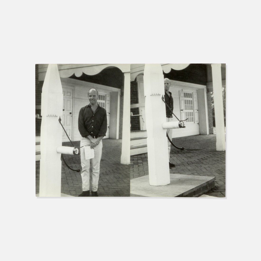 Ray Johnson, Bifold Postcard (1 of 2)