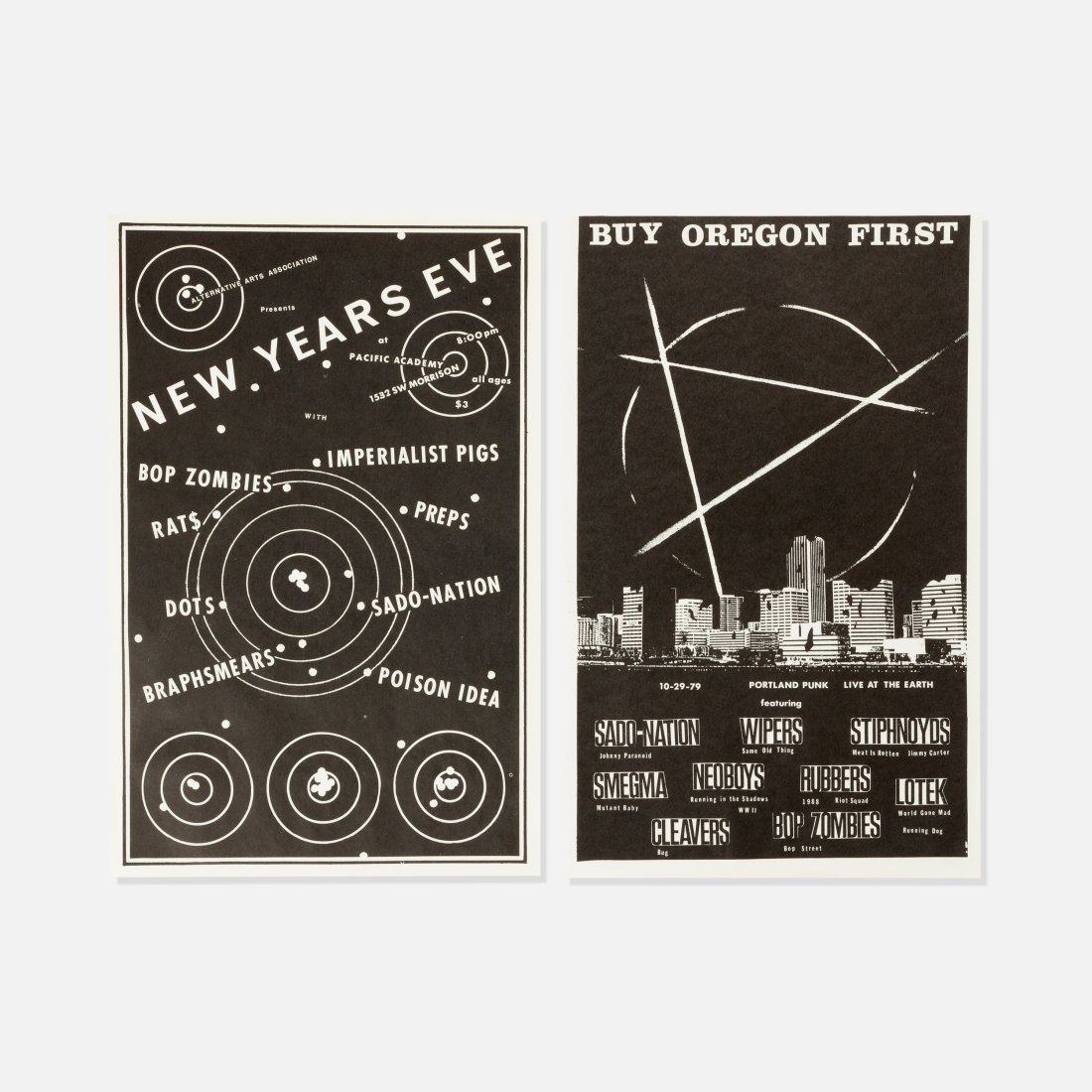 Oregon Punk, Two Posters (1 of 1)