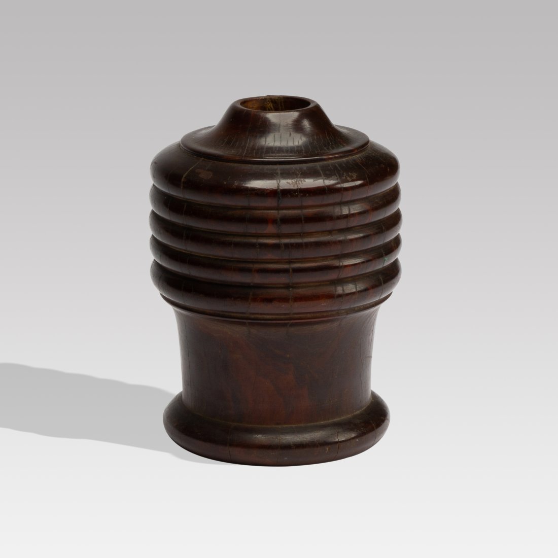 19th Century, Lignum Vitae Vessel (1 of 4)