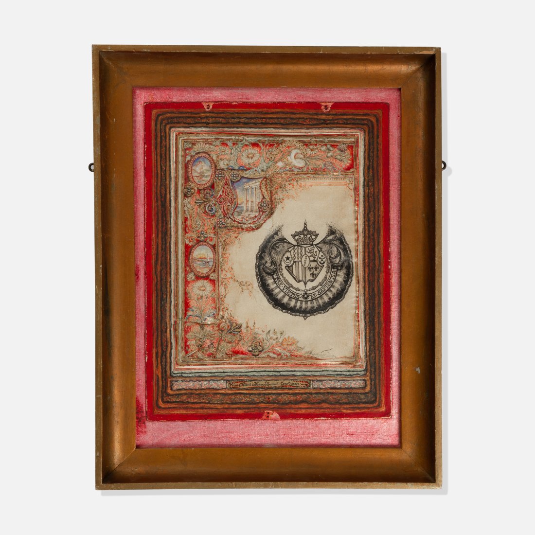 Prince Robert de Rohan Courtenay, Imperial Byzantine Coat of Arms of His Serene Highness (1 of 2)