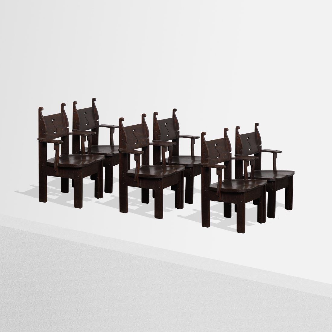 Charles Rohlfs, Six Armchairs (1 of 9)